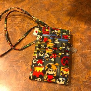 Nicole Miller Mickey Mouse Crossbody Bag